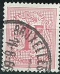 Sellos de Europa - B�lgica -  Escudo - 1 f (24x28)