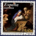 Stamps Spain -  Edifil 3836 Navidad 2001 0,45