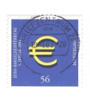 Stamps Germany -  Euro. 1 de enero 2002