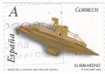 Stamps Spain -  MUSEU DE LA JOGUINA.SAN FELIU DE GUIXOLS- SUBMARINO (9)