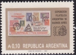 Sellos de America - Argentina -  Exposición Filatelica Naional