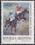 Sellos de America - Argentina -  Campeonato mundial de Polo