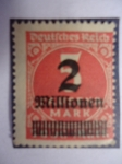 Stamps Germany -  Deutsches Reich - Hiper Números Inflados.