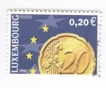 Sellos del Mundo : Europe : Luxembourg : Euro