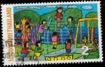 Sellos de Asia - Tailandia -  dibujo infantil