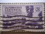 Stamps United States -  1º848-1948 U.S. Postage- California gold centennial -(California Centenario de oro)