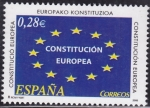 Sellos de Europa - Espa�a -  Constitucion Europea