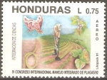 Stamps Honduras -  INTEGRACIÒN  DE  CIENCIAS