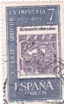 Stamps Spain -  V Centenario de la Imprenta  (10)