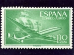 Sellos de Europa - Espaa -  Superconstellation y nao