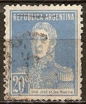 Stamps Argentina -  General José de San Martín.