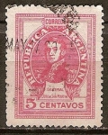 Stamps Argentina -  José Francisco de San Martín (1778-1850).