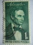 Stamps United States -  Abraham Lincoln (1809-1865) 