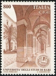 Sellos de Europa - Italia -  Universidad de Bari