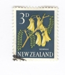 Sellos del Mundo : Oceania : Nueva_Zelanda : Kowhai