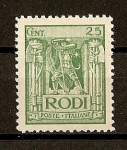 Stamps Italy -  Egeo./ Colonia Italiana.