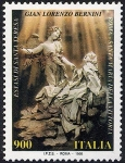 Stamps Italy -  2276 - Escultura