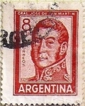 Sellos de America - Argentina -  General Jose de San martín