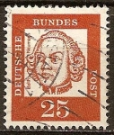 Stamps Germany -  Baltasar Neumann (1687-1753), arquitecto.