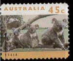Stamps Australia -  KOALA