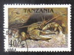 Stamps Tanzania -  Astacus Leptodactytus