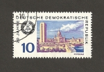 Stamps Germany -  20 Aniv. de la DDR