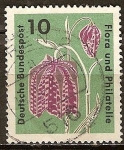 Stamps Germany -  Exposicion de sellos de Flora y Filatelia y IGA 63 en Hamburgo.