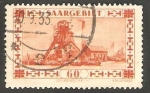 Stamps Germany -  Sarre - 140 - Pozos mineros