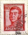 Sellos de America - Argentina -  General Jose de San martín