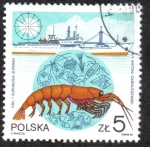 Sellos de Europa - Polonia -  Krill. Euphausia superba