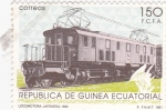 Stamps Equatorial Guinea -  LOCOMOTORA JAPONESA 1932