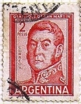 Sellos de America - Argentina -  General Jose de San martín