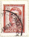 Sellos de America - Argentina -  General Jose de San martín