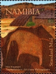 Sellos del Mundo : Africa : Namibia : NAMIBIA -  Twyfelfontein or /Ui-//aes 