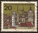 Stamps Germany -  Stuttgart.