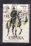 Stamps Spain -  Teniente de artillería rodada 1912