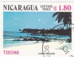 Sellos de America - Nicaragua -  Corn Island -TURISMO