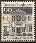 Stamps Germany -  Convento de Zschokk en Konigsberg (b).