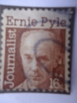 Stamps United States -  USA. Periodista: Ernie Pyle