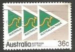 Stamps Australia -  985 - Día nacional