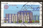 Stamps Germany -  Europa-CEPT.(oficina de correos en Frankfürt am Main).