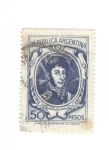 Stamps Argentina -  Gral José de San Martín