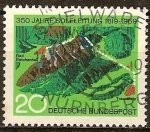 Stamps Germany -   350 años la línea de salmuera 1619-1969, Bad Reichenhall - Traunstein.