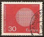 Stamps Germany -  Europa-CEPT.