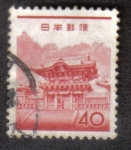 Stamps Japan -  Yomei-Tor in Nikko 