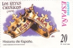 Stamps Spain -  LOS REYES CATÓLICOS- Historia de España  (13)