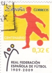 Stamps Spain -  CENTENARIO REAL FEDERACIÓN DE FÚTBOL (13)