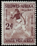 Stamps South Africa -  SG 155 África sudoeste 