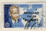 Sellos de America - Venezuela -  32 Dag Hammarskjöld