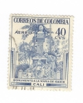 Stamps Colombia -  Monumento a la María de Isaacs.Cali